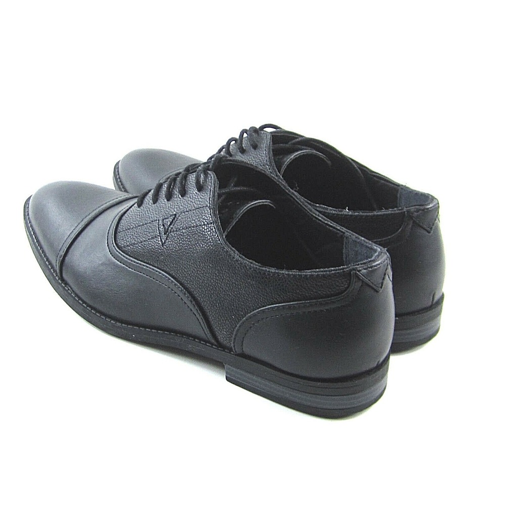 GUESS Oliver Men's Black Cap Toe Oxford Dress Shoes Lace Up Formal Size 9.5 M - Picture 3 of 11